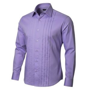 💜 Just Cavalli Purple Power – Size 52 (L) – Statement Button-Up